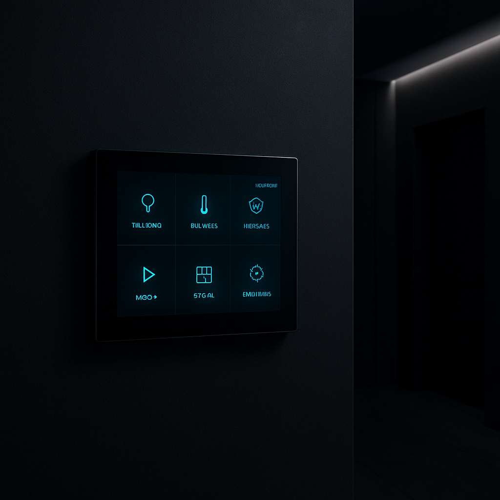 Smart home automation interior
